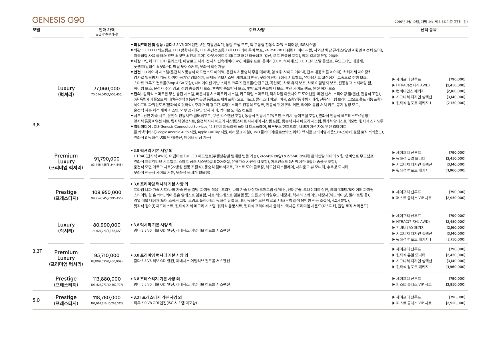 2019 제네시스 제네시스G90 카탈로그 이미지 - 33434414_sr9OT5RC_genesis-pricelist-g90-ko-190219_05.jpg