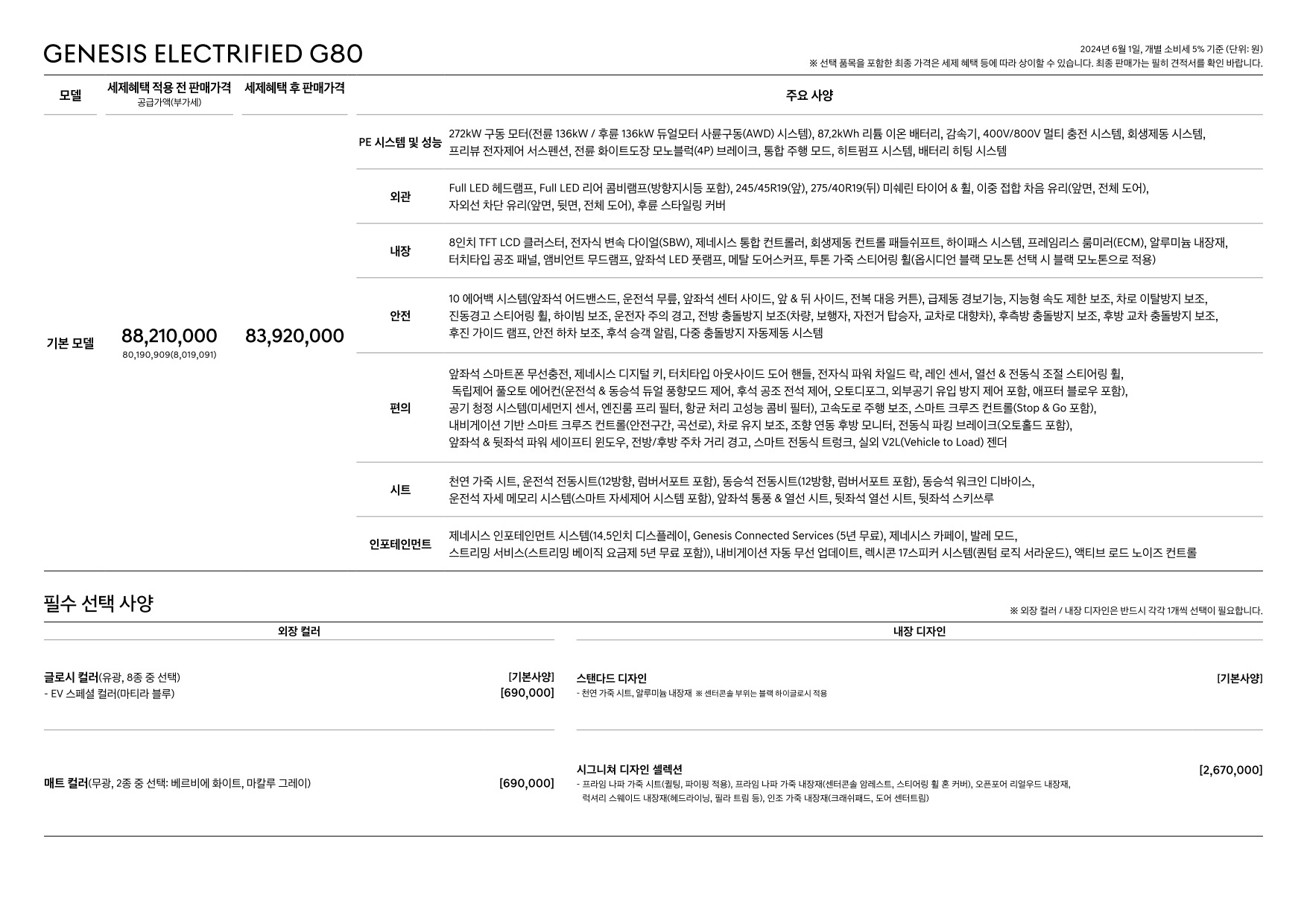 2024 제네시스 제네시스일렉트릭파이드G80 카탈로그 이미지 - 661738185_IFrm2WH0_genesis-g80-ev-pricelist-kor-202406_02.jpg