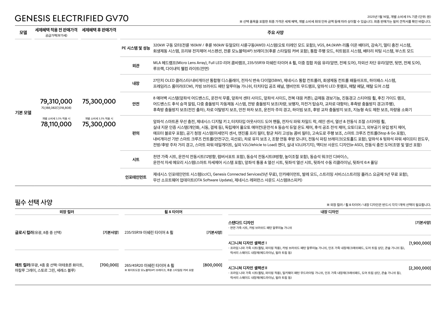 2025 제네시스 제네시스GV70전기차 카탈로그 이미지 - 33440219_AP8q2ikb_genesis-gv70-ev-pricelist-kor-202501_02.jpg