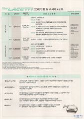 2005 쉐보레 뉴라세티 카탈로그 이미지