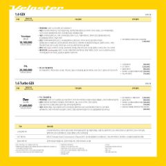 2013 현대 벨로스터 카탈로그 이미지