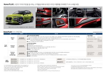 2017 현대 코나 카탈로그 이미지