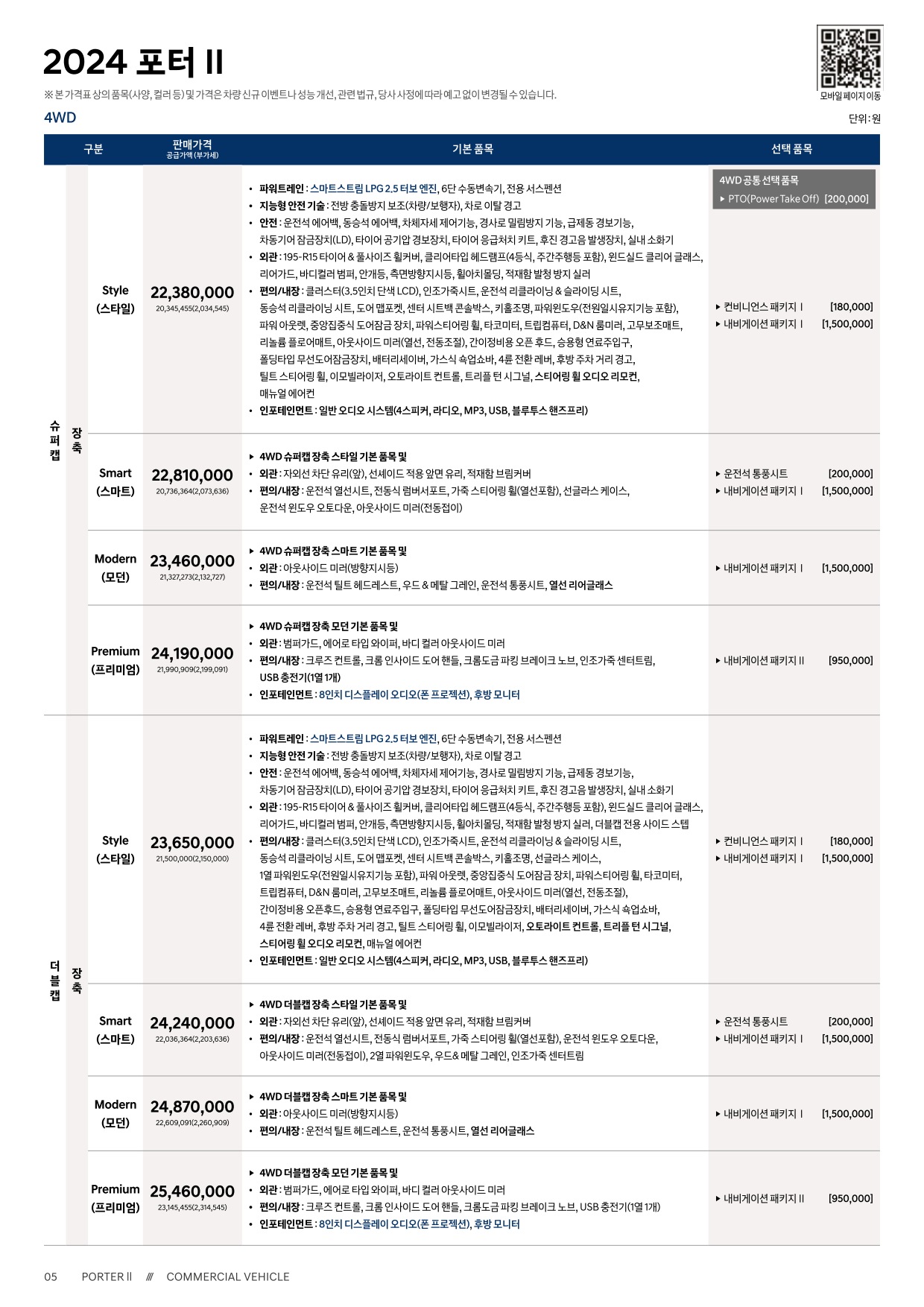 2025 현대 포터 카탈로그 이미지 - 33440219_v8qb6ryM_porter2-2024-price_03.jpg