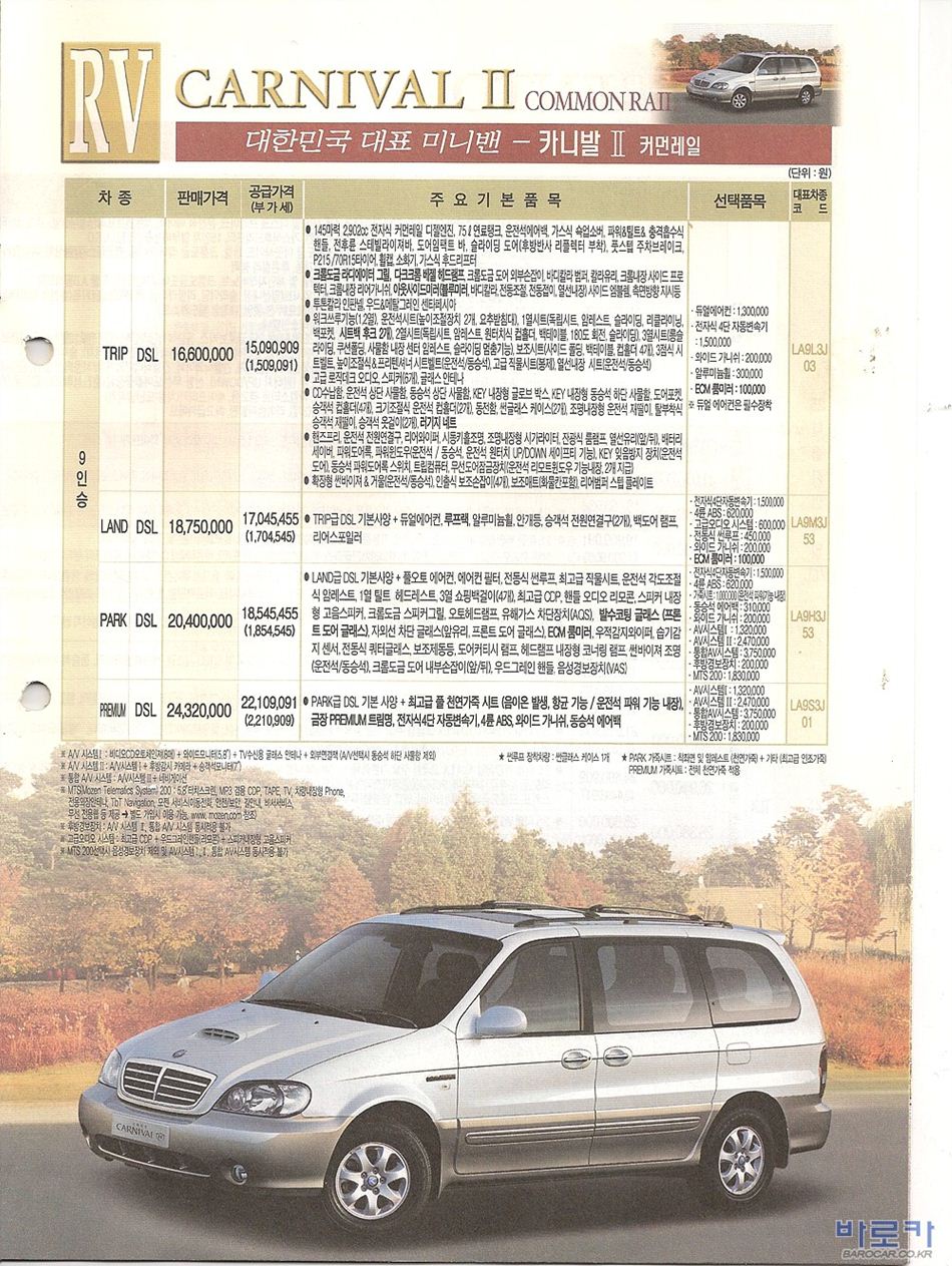2005 기아 카니발2 카탈로그 이미지 - 33434414_VrXx1Bf9_2.JPG