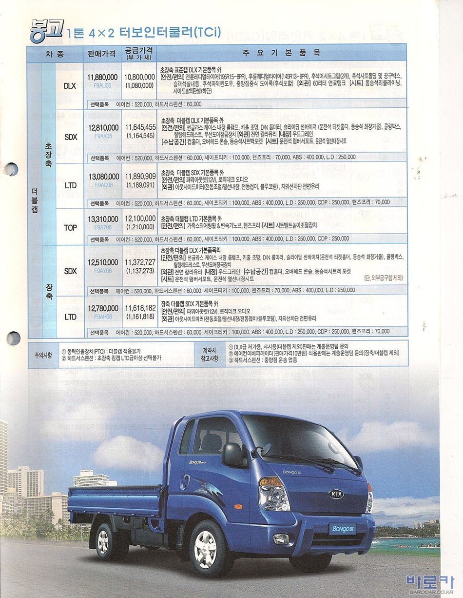 2006 기아 봉고3 카탈로그 이미지 - 33434414_8jndeZy4_2.jpg