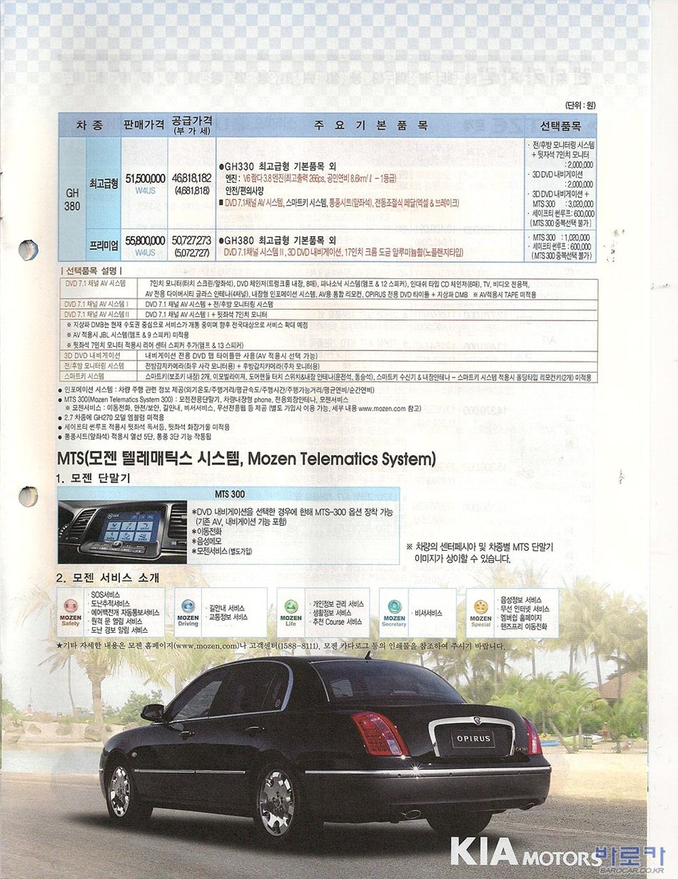 2006 기아 오피러스 카탈로그 이미지 - 33434414_QzvFf9lW_2.JPG