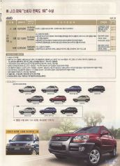 2007 기아 뉴스포티지 카탈로그 이미지