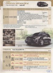 2007 기아 뉴카니발 카탈로그 이미지