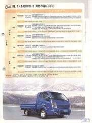 2008 기아 봉고3 카탈로그 이미지