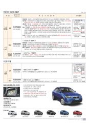 2010 기아 뉴프라이드 카탈로그 이미지