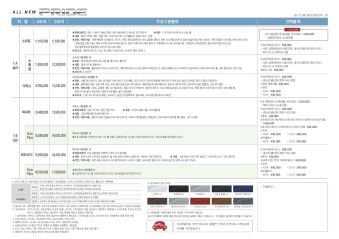 2011 기아 올뉴프라이드 카탈로그 이미지