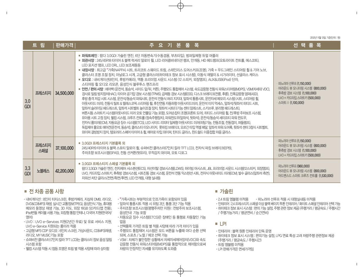 2012 기아 K7 카탈로그 이미지 - 33434414_nErj9Fog_2.JPG