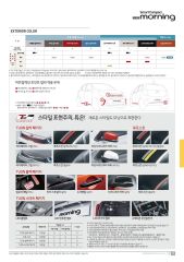 2018 기아 모닝 카탈로그 이미지