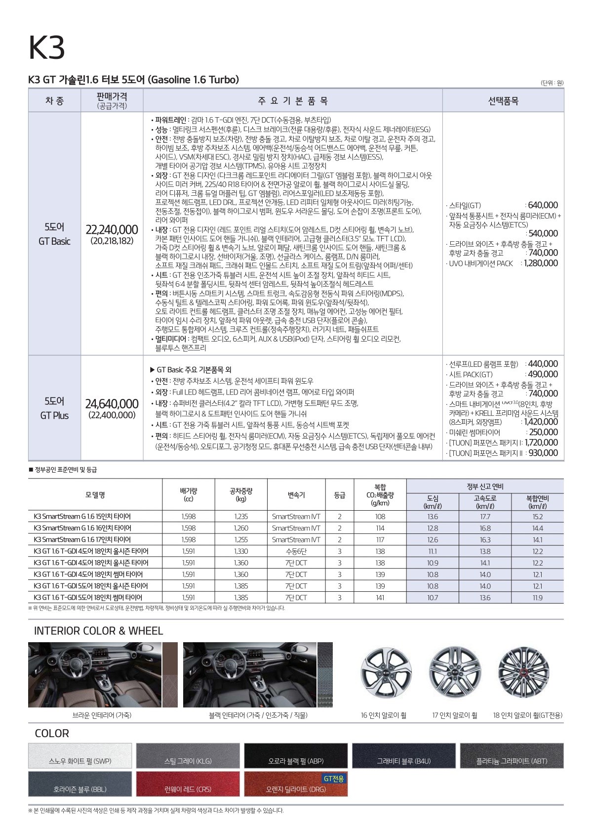 2018 기아 K3/K3GT 첨부 이미지