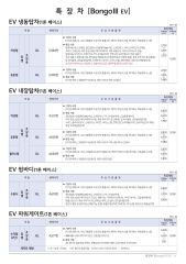 2022 기아 봉고3EV특장차 카탈로그 이미지