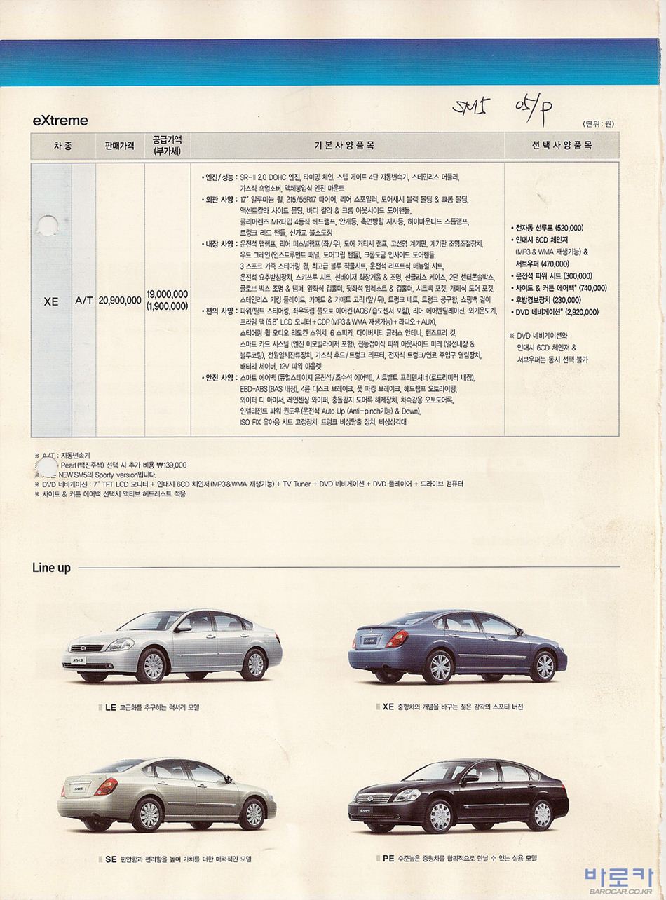 2005 르노 SM5 카탈로그 이미지 - 33434414_zfex78YU_2.jpg