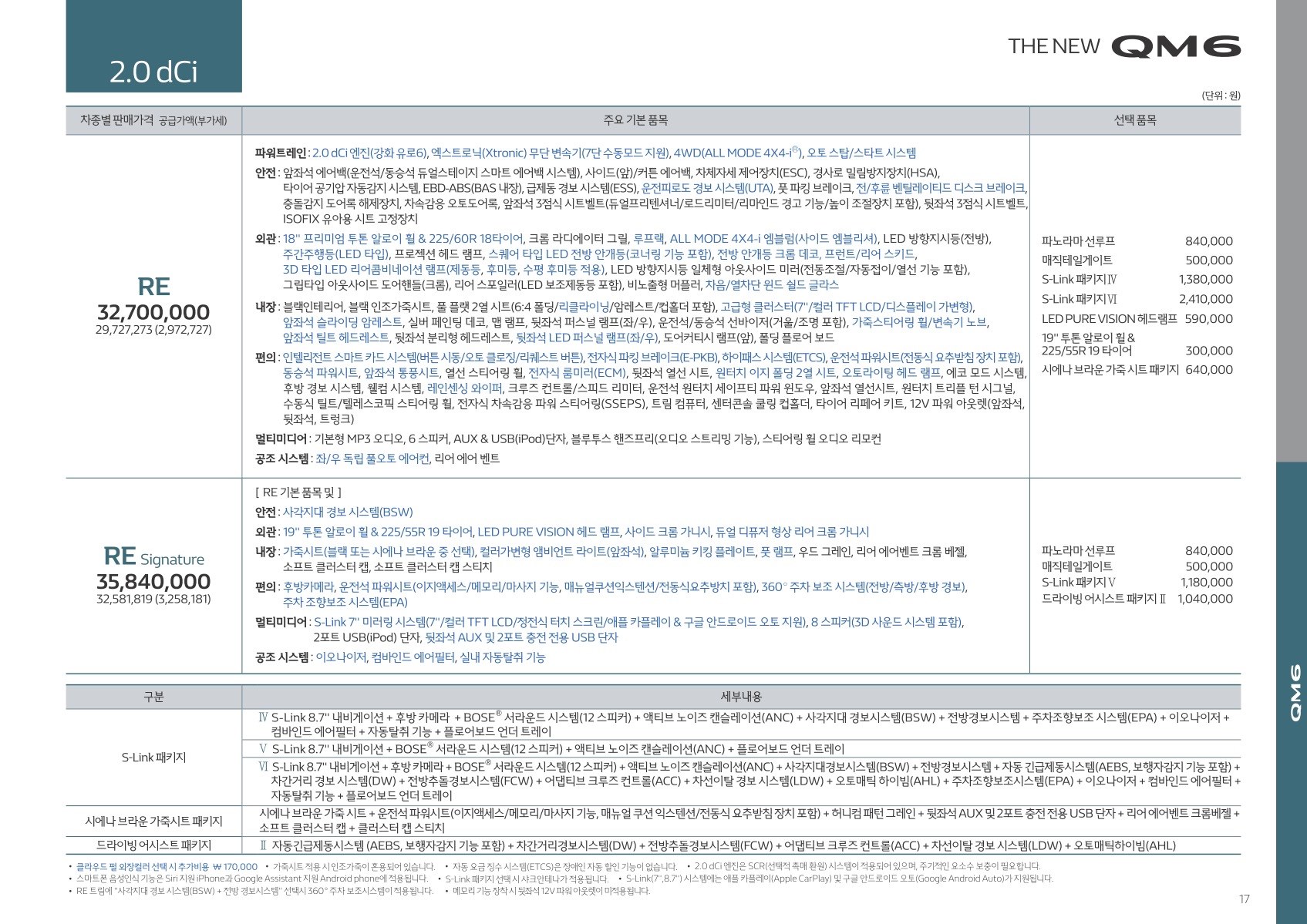 2019 르노 QM6 카탈로그 이미지 - 2943368459_dqtf9Unv_price_qm6_201909_06.jpg