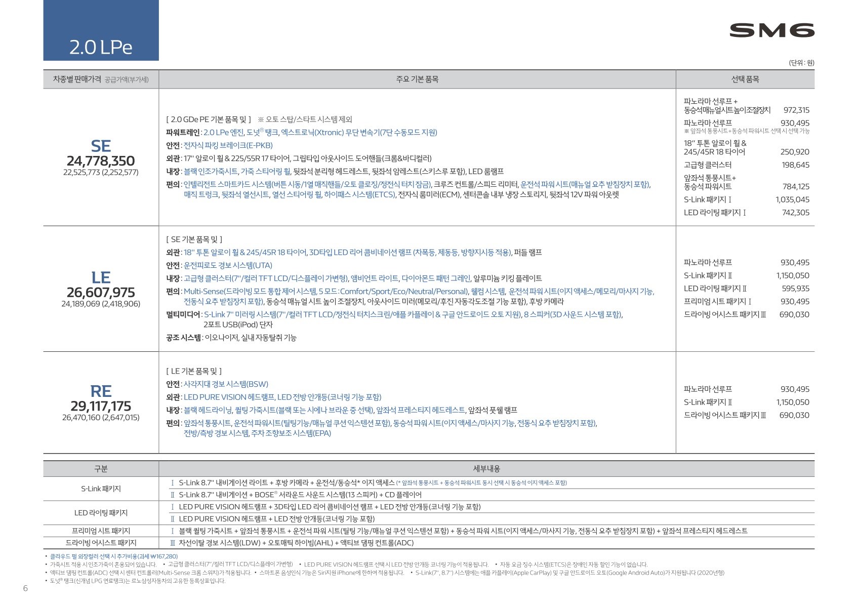 2019 르노 SM6 카탈로그 이미지 - 2943368459_c7mnekXq_price_sm6_201907_06.jpg