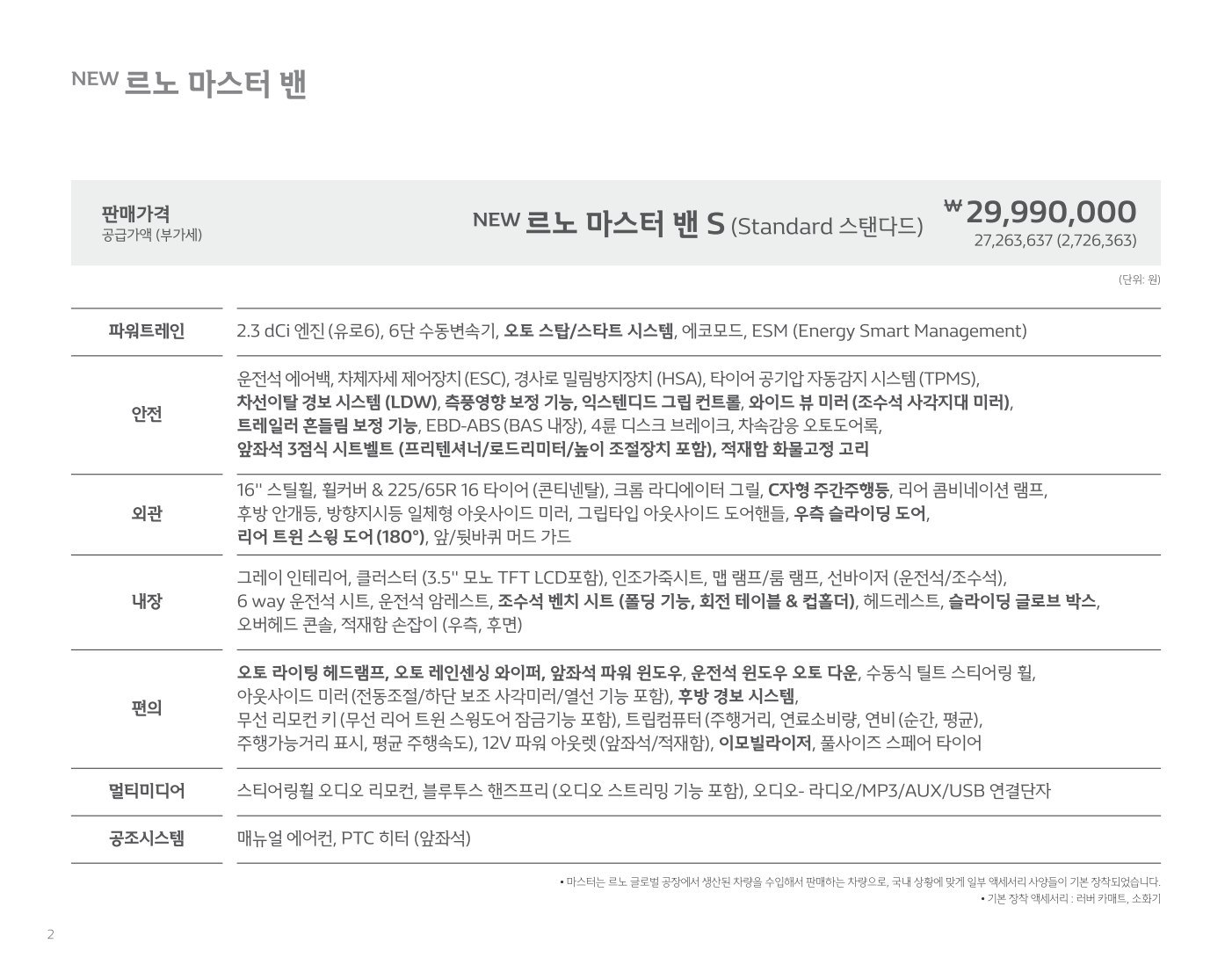 2020 르노 르노마스터 카탈로그 이미지 - 2943368459_6CpSxMzF_RENAULT_MASTER_PRICE_202003_02.jpg