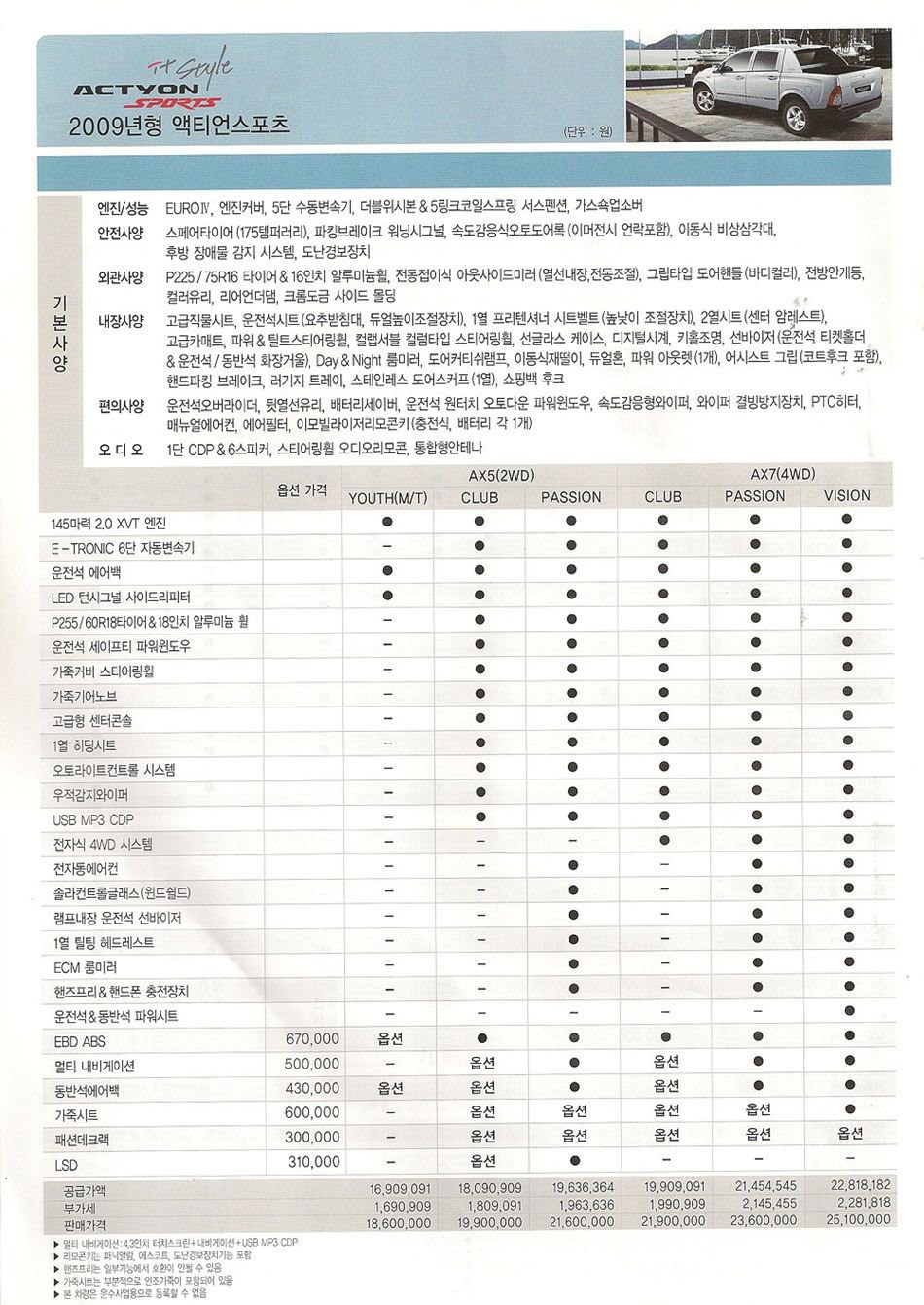2009 KG모빌리티 액티언스포츠 카탈로그 이미지 - 33434414_UMnywa0S_1.jpg