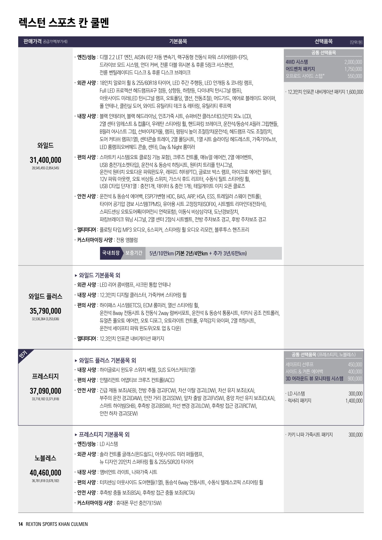 2024 KG모빌리티 렉스턴스포츠칸 카탈로그 이미지 - 661738185_ZCebfpM1_rexton_khan_price_2406_01.jpg