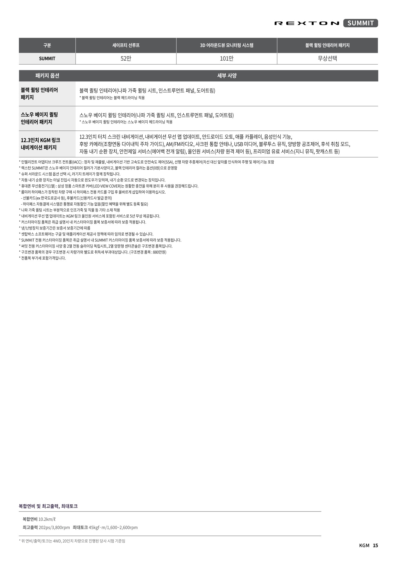 2026 KG모빌리티 렉스턴뉴아레나&써밋 첨부 이미지