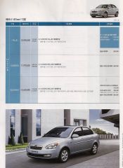 2008 현대 신형베르나 카탈로그 이미지